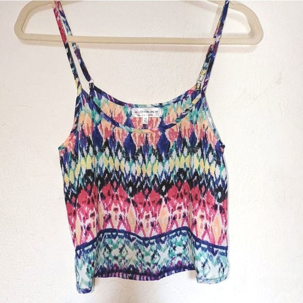 Cotton On Boho Crop Top Size XS